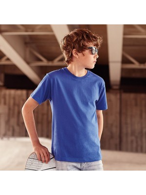 Plain Kids slim fit t-shirt Russell Colours 140gsm, Light Oxford 145gsm